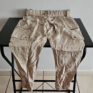 Banana Republic Beige Cargo Pants
